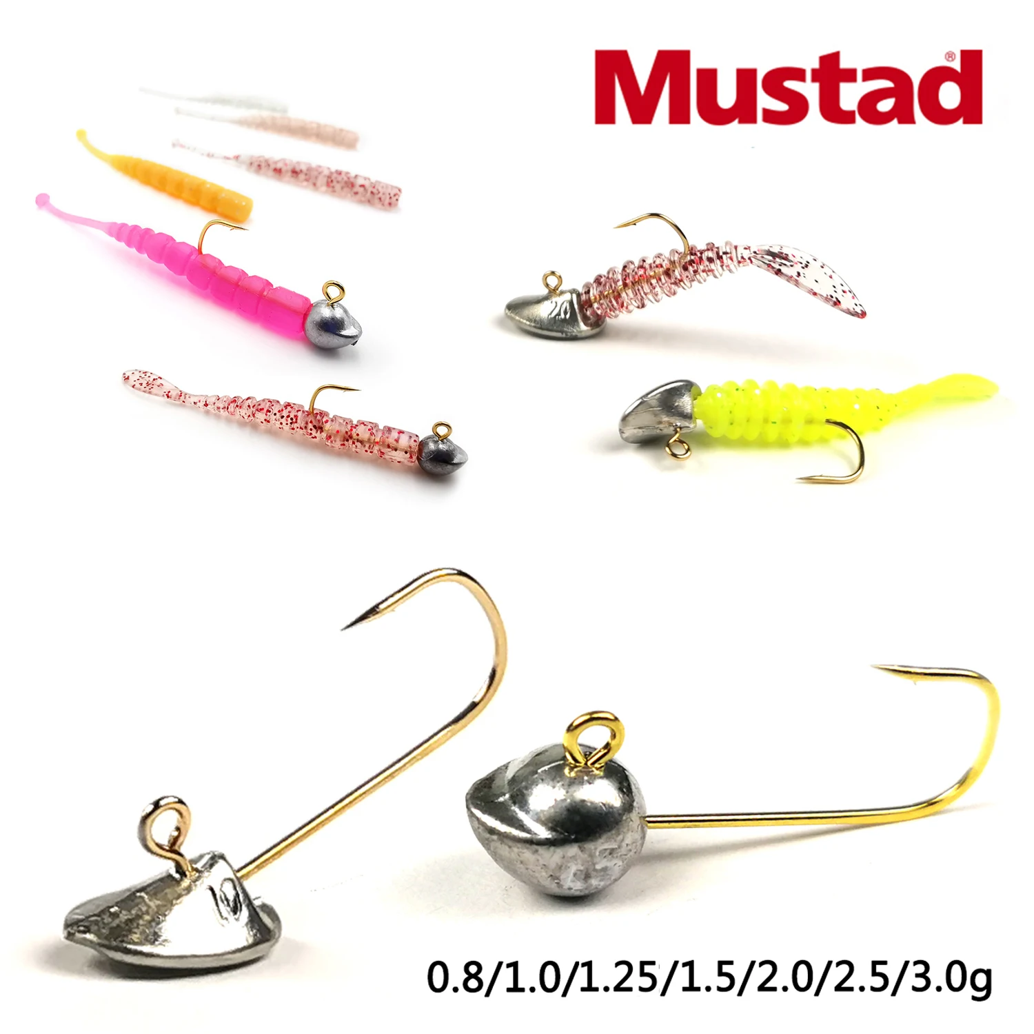 Рыболовные крючки Mustad AJING 4 5 шт. в упаковке Мягкая приманка Rockfish с джиг головкой от