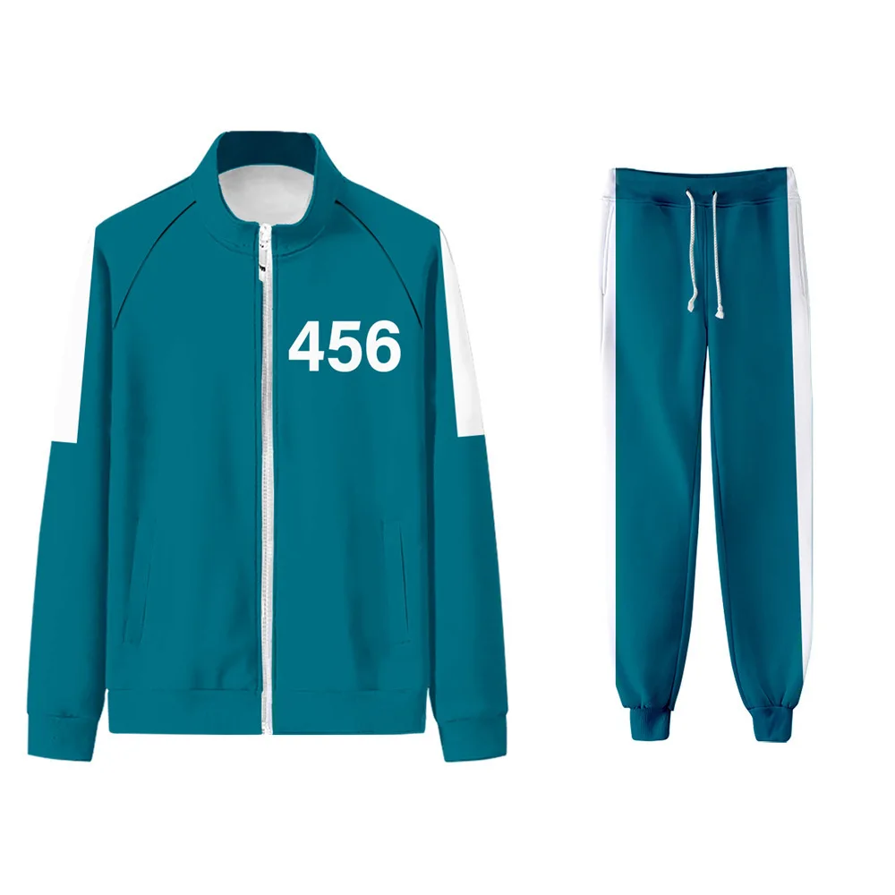 Lee Jung Jae Squid Game Two Piece Set Squid Game Customize 456 Tracksuits,Red Sweatshirt 2021 Hot South Korea Movie Cosplay
Lee Jung Jae Squid Game Two Piece Set Squid Game Customize 456 Tracksuits,Red Sweatshirt 2021 Hot South Korea Movie Cosplay