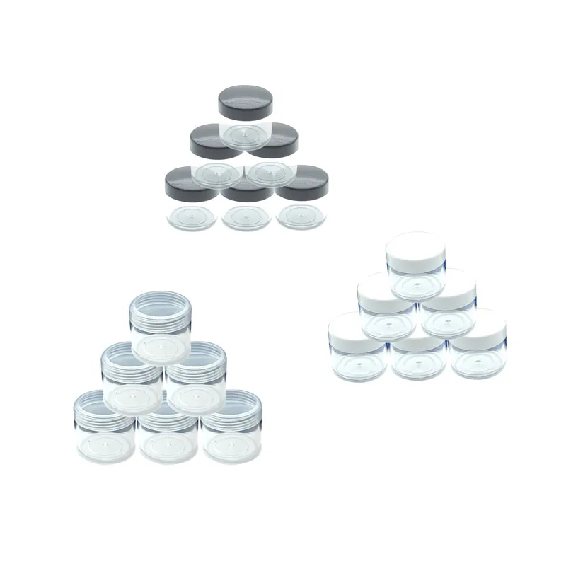 20PCS Face Cream Box 2g 3g 5g 10g 20g Portable Lip Balm Container Jar Plastic Cosmetic Empty Jar Eye Shadow Makeup Cream
20PCS Face Cream Box 2g 3g 5g 10g 20g Portable Lip Balm Container Jar Plastic Cosmetic Empty Jar Eye Shadow Makeup Cream
