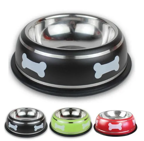 Food Water Feeding Bowl For Pets Pet Feed Supplies Stainless Steel Dog Cat Bone Printed Pet Dogs Feeding Dish Bowls Feeder
Food Water Feeding Bowl For Pets Pet Feed Supplies Stainless Steel Dog Cat Bone Printed Pet Dogs Feeding Dish Bowls Feeder