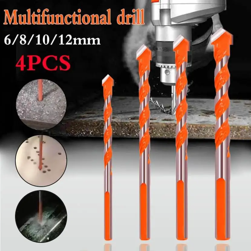 Drill Bit Set Ceramic Tile Concrete Marble Wall Drill Bit Alloy Triangle Drill Overlord Drill 
Drill Bit Set Ceramic Tile Concrete Marble Wall Drill Bit Alloy Triangle Drill Overlord Drill
