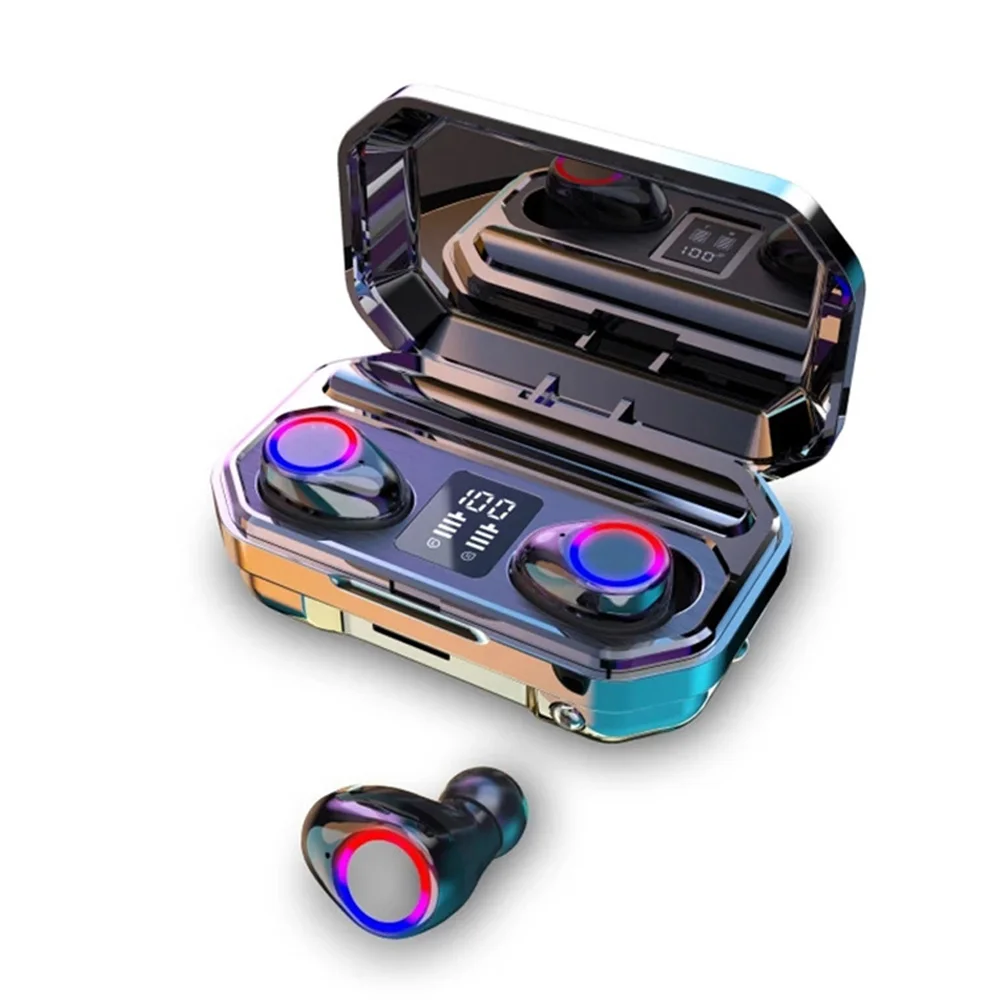 M12 Mini Bluetooth Earphones Wireless Headphones Touch Control LED With Microphone Sport Waterproof Headsets Earbuds Earphone
M12 Mini Bluetooth Earphones Wireless Headphones Touch Control LED With Microphone Sport Waterproof Headsets Earbuds Earphone