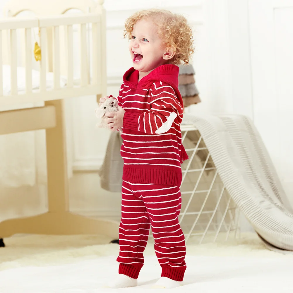 Toddlor Baby Boys Clothing Sets Christmas Costume Knitted Hoodie Pollover Long Trousers 2 Pieces Suits Kids Clothes 1to 5 Years
Toddlor Baby Boys Clothing Sets Christmas Costume Knitted Hoodie Pollover Long Trousers 2 Pieces Suits Kids Clothes 1to 5 Years