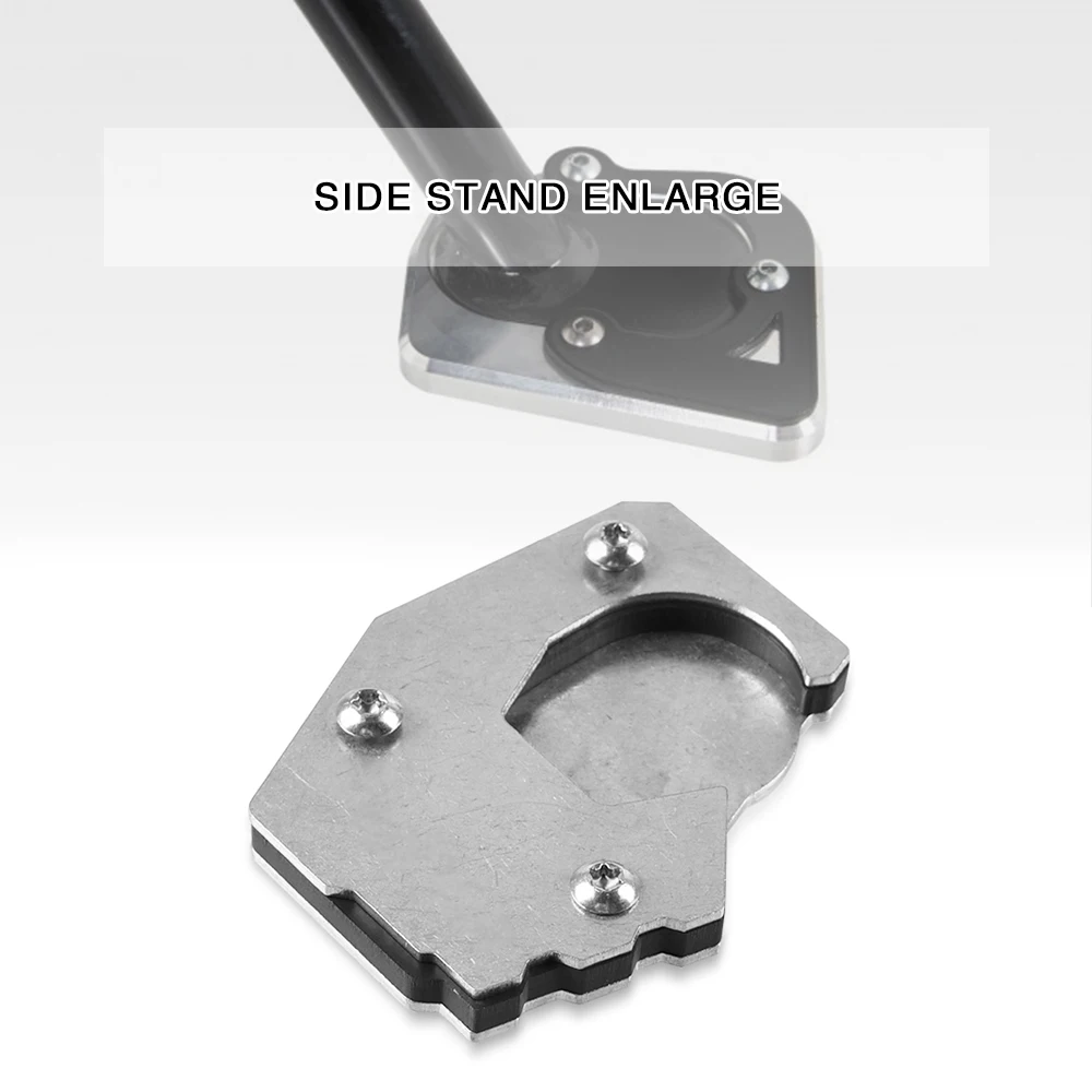 Motorcycle Side Stand Enlarger Plate Kickstand Extension Protection Stainless steel FOR 1290 Super Adventure R S T 2021 ADV
Motorcycle Side Stand Enlarger Plate Kickstand Extension Protection Stainless steel FOR 1290 Super Adventure R S T 2021 ADV