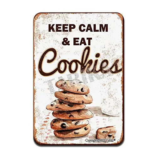 Keep Calm and Eat Cookies Iron Poster Painting Tin Sign Vintage Wall Decor for Cafe Bar Pub Home Beer Decoration Crafts
Keep Calm and Eat Cookies Iron Poster Painting Tin Sign Vintage Wall Decor for Cafe Bar Pub Home Beer Decoration Crafts