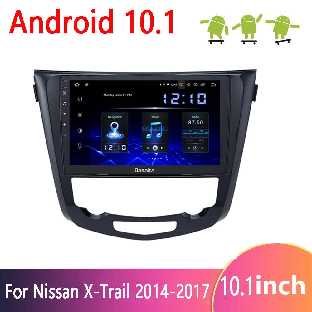 Автомагнитола 2din Android 10 1 bluetooth Wi Fi GPS навигация для Nissan X Trail 2014 2017