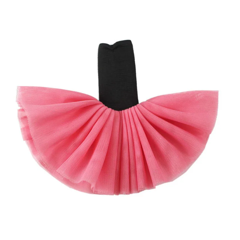 Розовое Черное короткое балетное платье для куклы Барби вечернее Vestido Одежда
