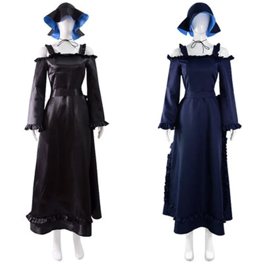 Takerlama Anime Alice Lendrott Cosplay Dress Shinigami Bocchan to Kuro Maid The Duke of Death and His Maid Costume With Hat
Takerlama Anime Alice Lendrott Cosplay Dress Shinigami Bocchan to Kuro Maid The Duke of Death and His Maid Costume With Hat