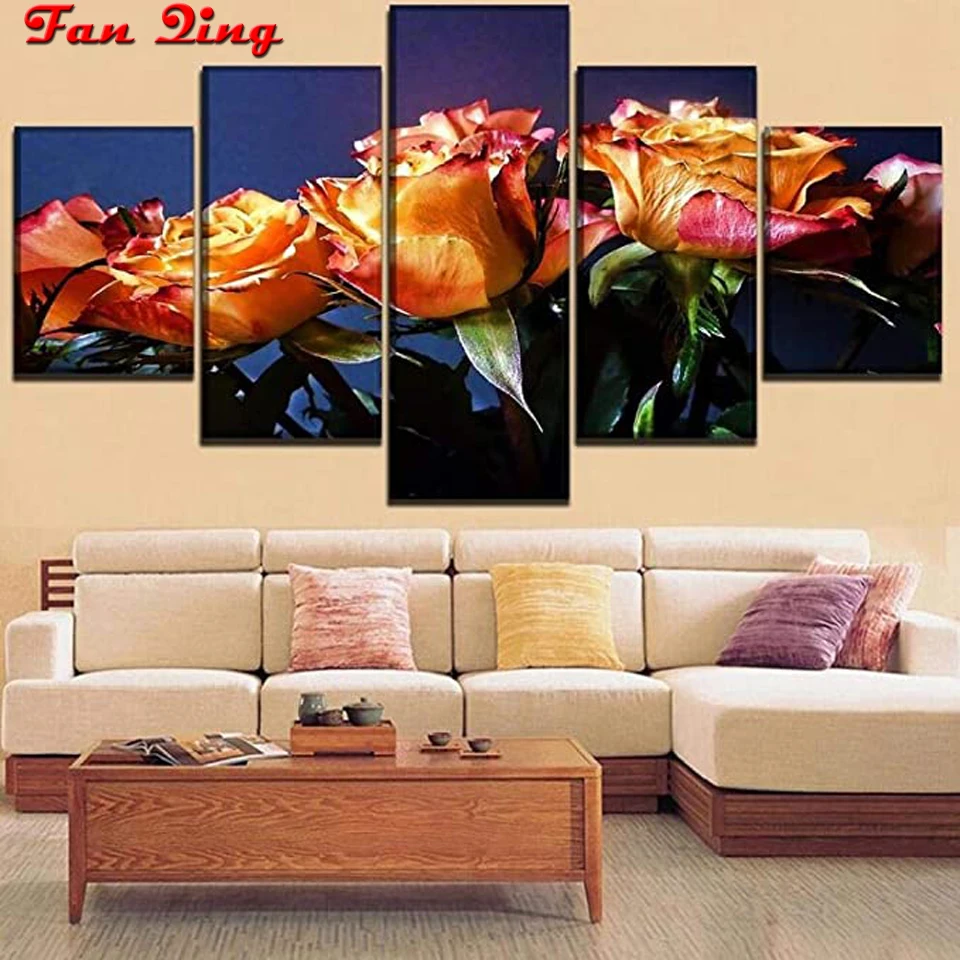 Diy 3d diamond painting cross stitch yellow rose mosaic handmade painting flowers full round square diamond embroidery
Diy 3d diamond painting cross stitch yellow rose mosaic handmade painting flowers full round square diamond embroidery