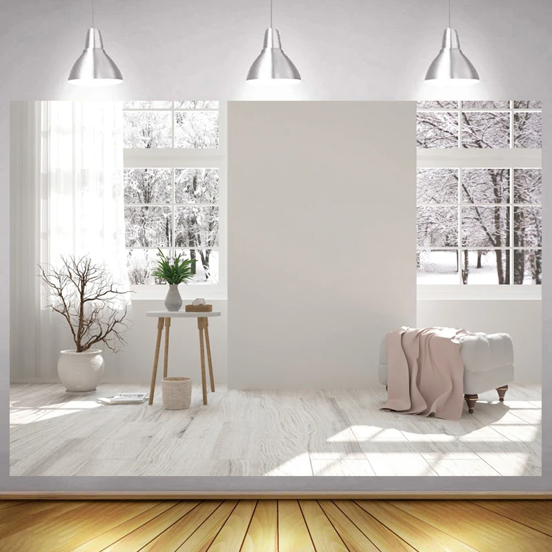 Photography Backdrops Winter Snow White Living Room Curtain Window Sunshine Cozy Scenic Christmas Poster Photo Background Studio
Photography Backdrops Winter Snow White Living Room Curtain Window Sunshine Cozy Scenic Christmas Poster Photo Background Studio