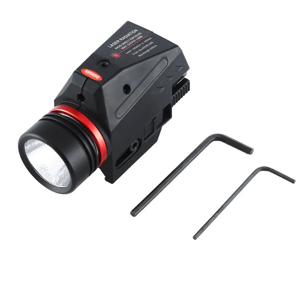 Tactical LED Weapon Light Flashlight Dot Laser Sight Military Airsoft Pistol Light For 20mm Rail Mini Pistol Accessories
Tactical LED Weapon Light Flashlight Dot Laser Sight Military Airsoft Pistol Light For 20mm Rail Mini Pistol Accessories
