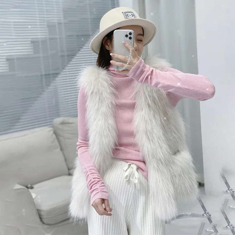 Lugentolo Faux Fur Vest Women Korean Fashion Sleeveless Jacket Streetwear Winter Waistcaot Women
Lugentolo Faux Fur Vest Women Korean Fashion Sleeveless Jacket Streetwear Winter Waistcaot Women