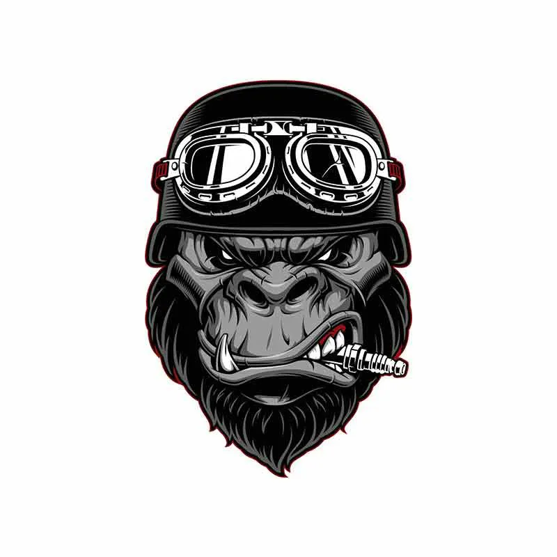 Car Stickers Decor Motorcycle Decals Funny Gorilla Decorative Accessories Creative Sunscreen Waterproof PVC,13cm*9cm
Car Stickers Decor Motorcycle Decals Funny Gorilla Decorative Accessories Creative Sunscreen Waterproof PVC,13cm*9cm