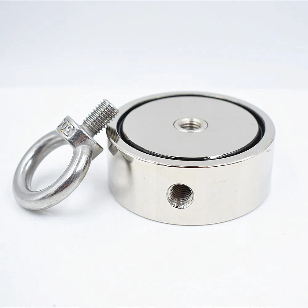 Strong Neodymium Magnet Double Side Search Magnetic hook D48 - D74*28mm Super Power Salvage Fishing Magnetic Stell Cup Holder
Strong Neodymium Magnet Double Side Search Magnetic hook D48 - D74*28mm Super Power Salvage Fishing Magnetic Stell Cup Holder