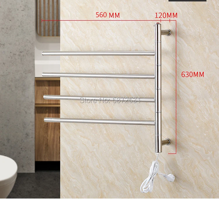 Creative Moveable Electric bath towel warmer 304 stainless steel shower room heated towel warmer bathroom towel warmer rack
Creative Moveable Electric bath towel warmer 304 stainless steel shower room heated towel warmer bathroom towel warmer rack