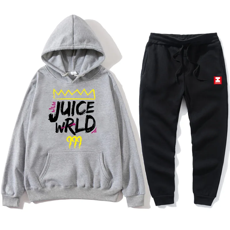 Fashion2 piece hoodie sportswear men rapper juice juice Wrld hoodie + trousers casual sports jumper harajuku sportswear
Fashion2 piece hoodie sportswear men rapper juice juice Wrld hoodie + trousers casual sports jumper harajuku sportswear