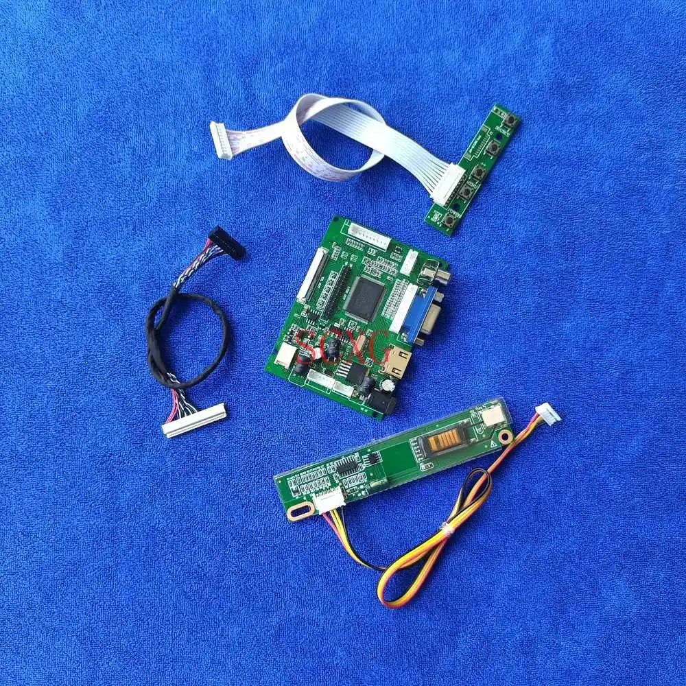 Fit LP171W02/LP171WE2/LP171WE3 DIY Kit LCD Controller Drive Board AV VGA HDMI-compatible 1680*1050 30-Pin LVDS Monitor 1CCFL
Fit LP171W02/LP171WE2/LP171WE3 DIY Kit LCD Controller Drive Board AV VGA HDMI-compatible 1680*1050 30-Pin LVDS Monitor 1CCFL