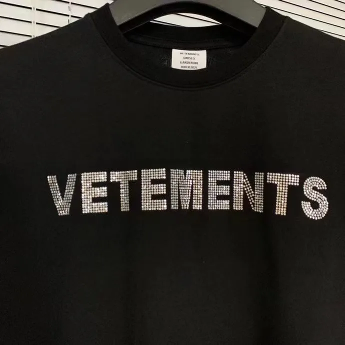 Diamond Sticker Vetements Women Men T-Shirts 1:1 High quality Oversize 280g Combed Cotton Vetements Tees Vetements T shirt
Diamond Sticker Vetements Women Men T-Shirts 1:1 High quality Oversize 280g Combed Cotton Vetements Tees Vetements T shirt