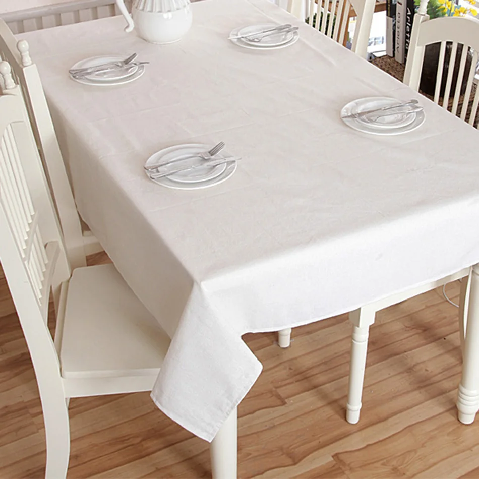 Linen Blended Tablecloth Solid Color Table Cloth Cover For Kitchen Dining Room Party Home Tabletop Decoration
Linen Blended Tablecloth Solid Color Table Cloth Cover For Kitchen Dining Room Party Home Tabletop Decoration