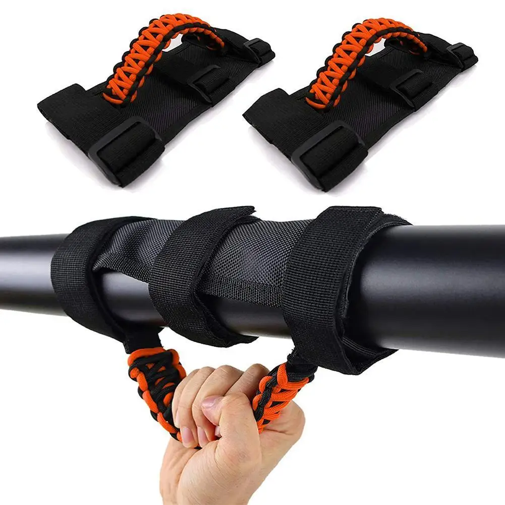 2Pcs Three-strip Gripping Handles With Reel Bars Anti-roll Bar Grip Handle For Jeep Wrangler CJ YJ TJ JK 1987-2020
2Pcs Three-strip Gripping Handles With Reel Bars Anti-roll Bar Grip Handle For Jeep Wrangler CJ YJ TJ JK 1987-2020