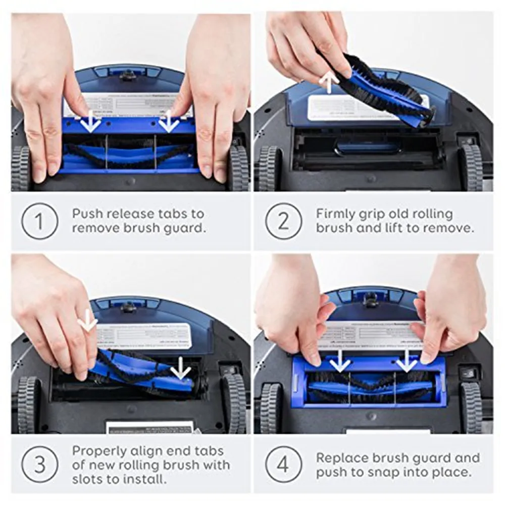 Hepa Filter Kit Side Brush Set for Eufy RoboVac 11S 15C 30C Room Cleaning irobot Parts Side Brush Replacement with Brush Clean
Hepa Filter Kit Side Brush Set for Eufy RoboVac 11S 15C 30C Room Cleaning irobot Parts Side Brush Replacement with Brush Clean