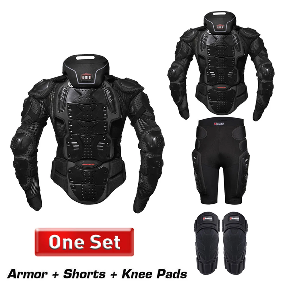 HEROBIKER Motorcycle Jacket + Body Armor Motocross Moto Jacket Protective Gear Motorcycle Jackets With Neck Protector
HEROBIKER Motorcycle Jacket + Body Armor Motocross Moto Jacket Protective Gear Motorcycle Jackets With Neck Protector