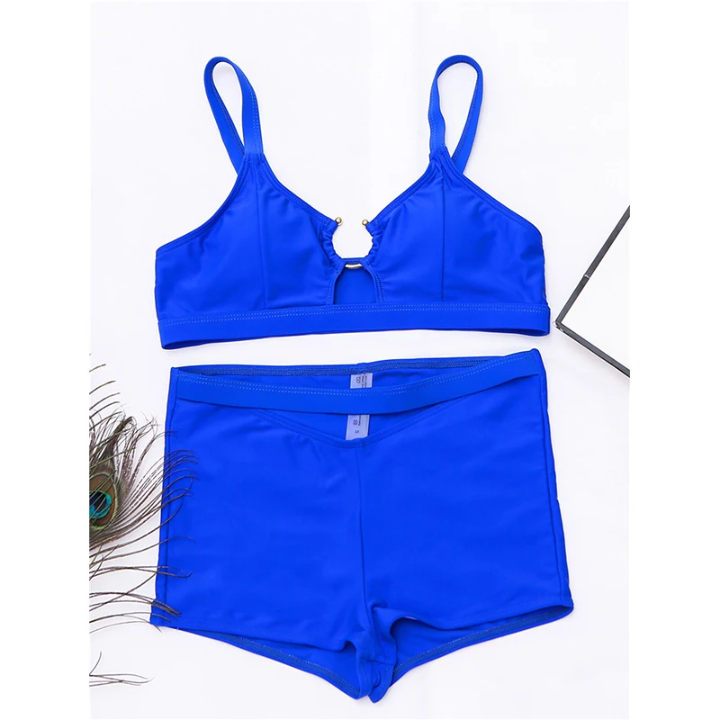 Swimsuit Women Bikini 2 Two Piece Set Push Up Adjustable Shoulder Biquini Hollow High Waist Shorts Swimwear Beach Bathingsuit
Swimsuit Women Bikini 2 Two Piece Set Push Up Adjustable Shoulder Biquini Hollow High Waist Shorts Swimwear Beach Bathingsuit