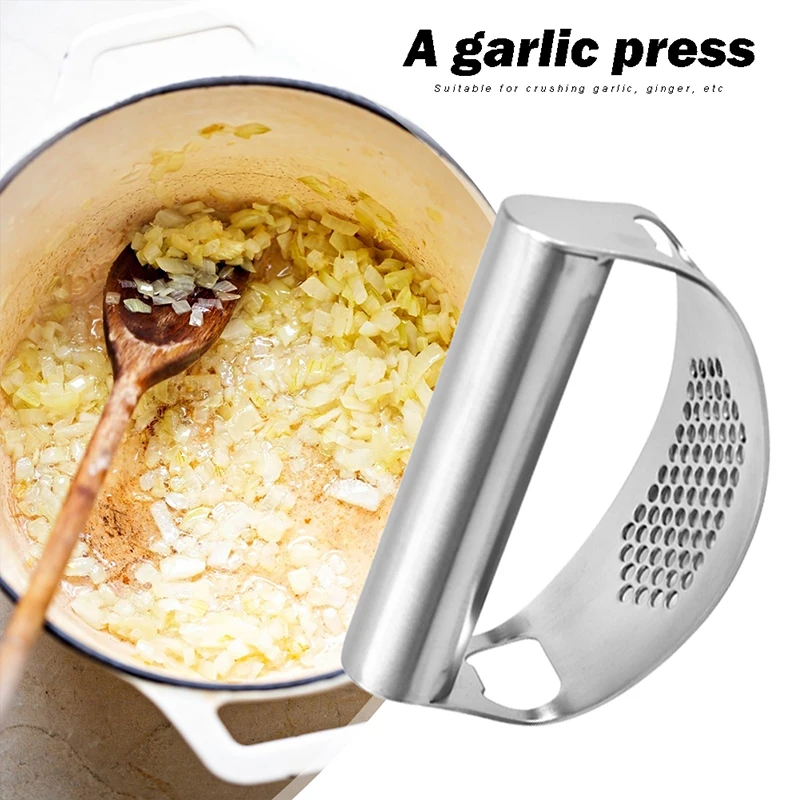 Garlic Press Rocker Stainless Steel Garlic Crusher Garlic Mincer Presses Ginger Press Squeezer Kitchen Gadgets
Garlic Press Rocker Stainless Steel Garlic Crusher Garlic Mincer Presses Ginger Press Squeezer Kitchen Gadgets