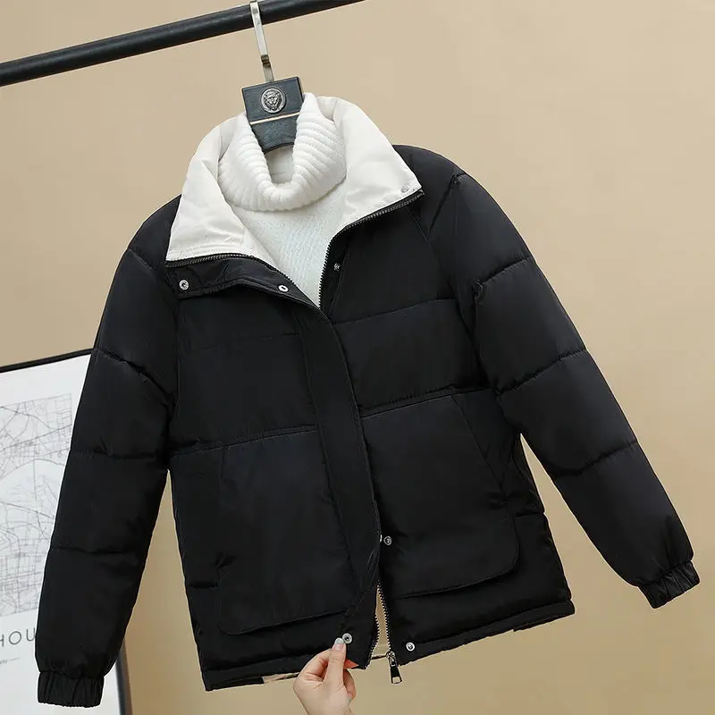 Autumn Winter Women Cotton Padded Windproof Warm Long Sleeve Coats 2021 Fashion Women Single-Breasted Zippers Female Parkas New
Autumn Winter Women Cotton Padded Windproof Warm Long Sleeve Coats 2021 Fashion Women Single-Breasted Zippers Female Parkas New