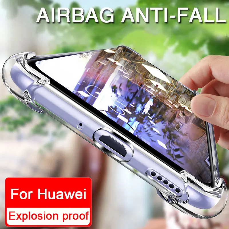Luxury Shockproof Silicone Case For Huawei P30 P40 P20 P10 Lite Pro For Mate 20 30 40 Lite Pro Smart 2019 Transparent Back case
Luxury Shockproof Silicone Case For Huawei P30 P40 P20 P10 Lite Pro For Mate 20 30 40 Lite Pro Smart 2019 Transparent Back case
