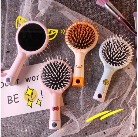 4 Color Hair Comb Scalp Massage Comb Airbag Bristles Anti-static Portable Short Handle Hair Brush Women Cute Styling Tools NEW
4 Color Hair Comb Scalp Massage Comb Airbag Bristles Anti-static Portable Short Handle Hair Brush Women Cute Styling Tools NEW