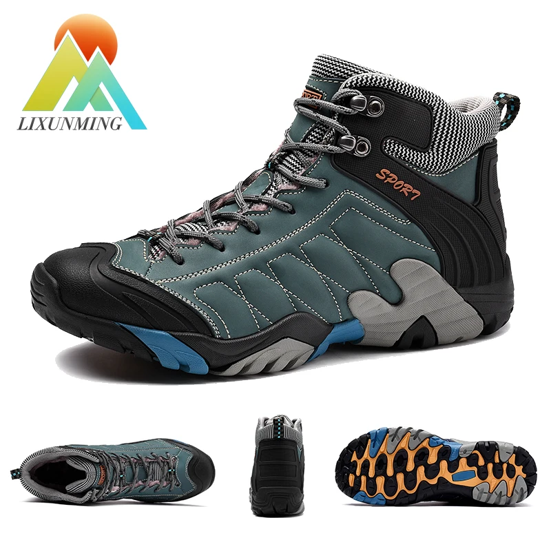 Outdoor High-top Men's Hiking Shoes Warm And Velvet Winter Essential Sports Shoes Breathable Waterproof Leather Couple Shoes
Outdoor High-top Men's Hiking Shoes Warm And Velvet Winter Essential Sports Shoes Breathable Waterproof Leather Couple Shoes