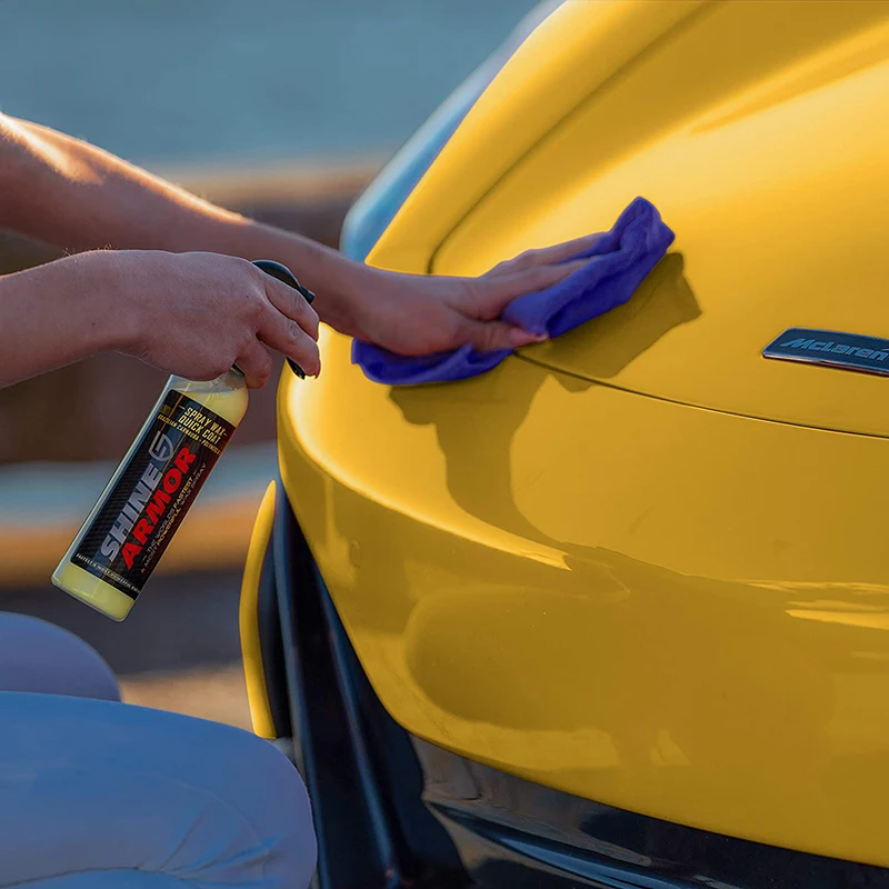 Автомобильный Воск Shine Armor с воском Carnauba жидкий спрей воск для автомобиля