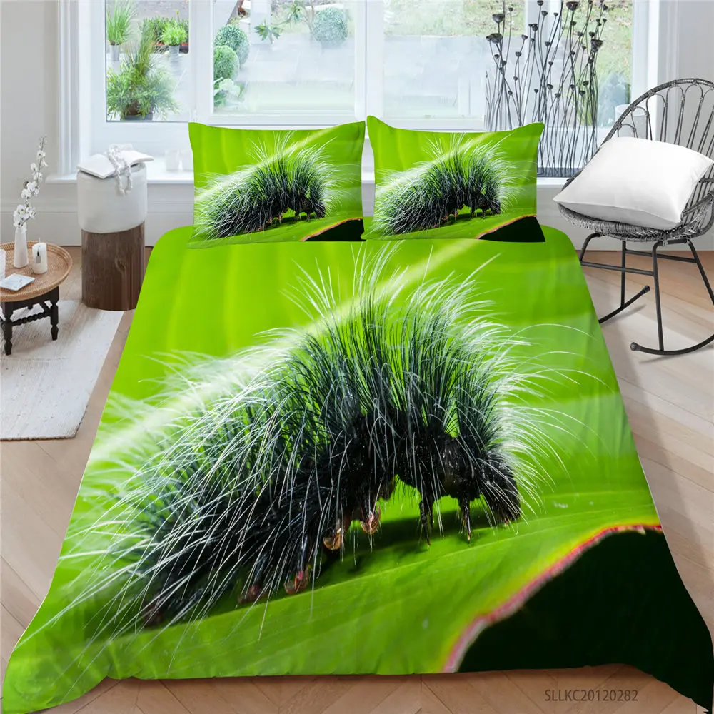 Green Caterpillar Bedding Set Full Size Creative Insect Quilt Cover For Kids King Twin Queen Single Double Bed Set Leaf
Green Caterpillar Bedding Set Full Size Creative Insect Quilt Cover For Kids King Twin Queen Single Double Bed Set Leaf