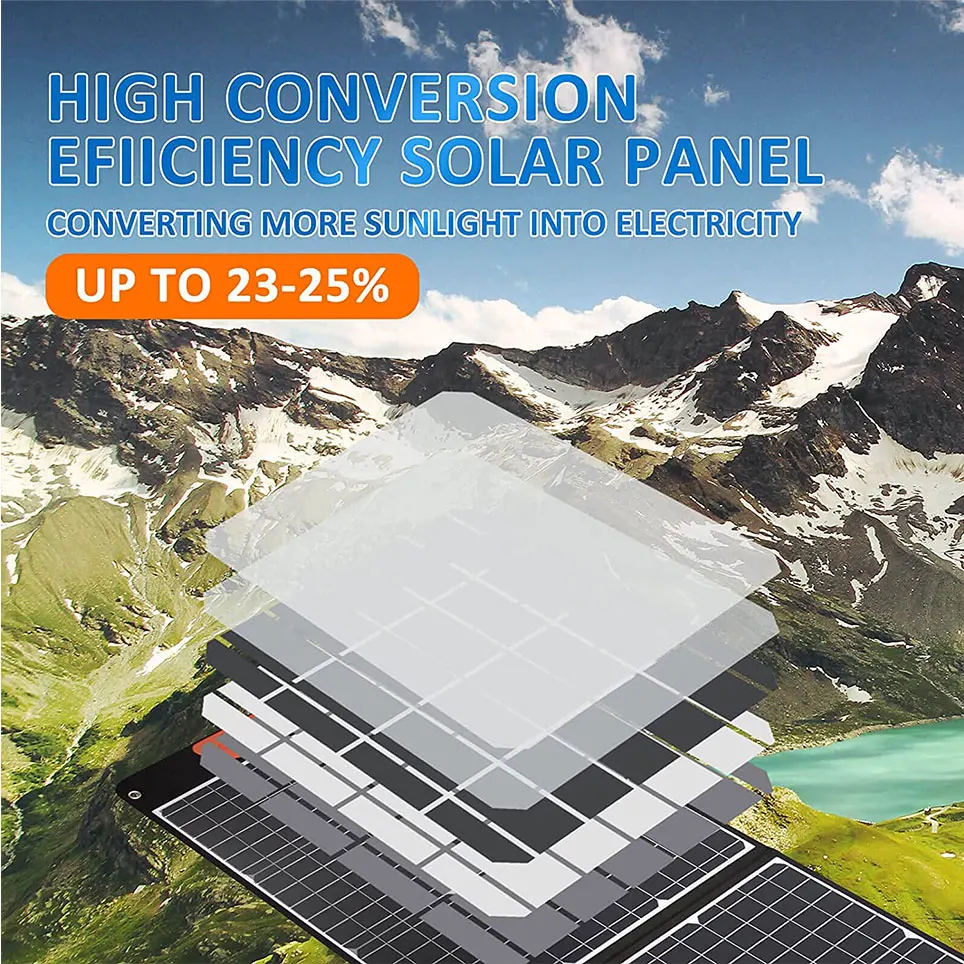 70W solar panel portable foldable 4-port DC / PD 60W / qc3.0/usb compatible jacket / ecoflow / goal zero
70W solar panel portable foldable 4-port DC / PD 60W / qc3.0/usb compatible jacket / ecoflow / goal zero
