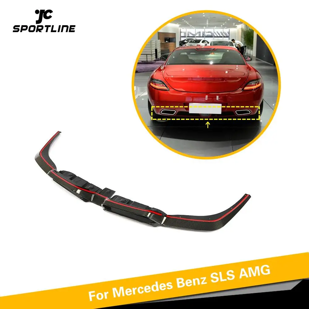 Auto Car Rear Bumper Diffuser Lip Spoiler for Mercedes-Benz SLS Class SLS63 AMG 2010 - 2013 Carbon Fiber Car Spoiler
Auto Car Rear Bumper Diffuser Lip Spoiler for Mercedes-Benz SLS Class SLS63 AMG 2010 - 2013 Carbon Fiber Car Spoiler