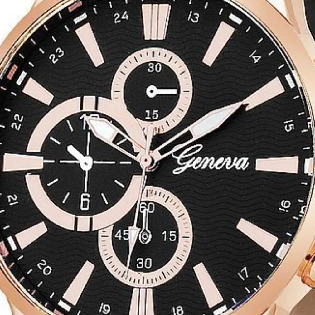 Men's Geneva Watch Leather Military Alloy Pointer Quartz Watch Business Multi Style Watch Gift Casual Elegant 2020 Leather Strap 
Men's Geneva Watch Leather Military Alloy Pointer Quartz Watch Business Multi Style Watch Gift Casual Elegant 2020 Leather Strap