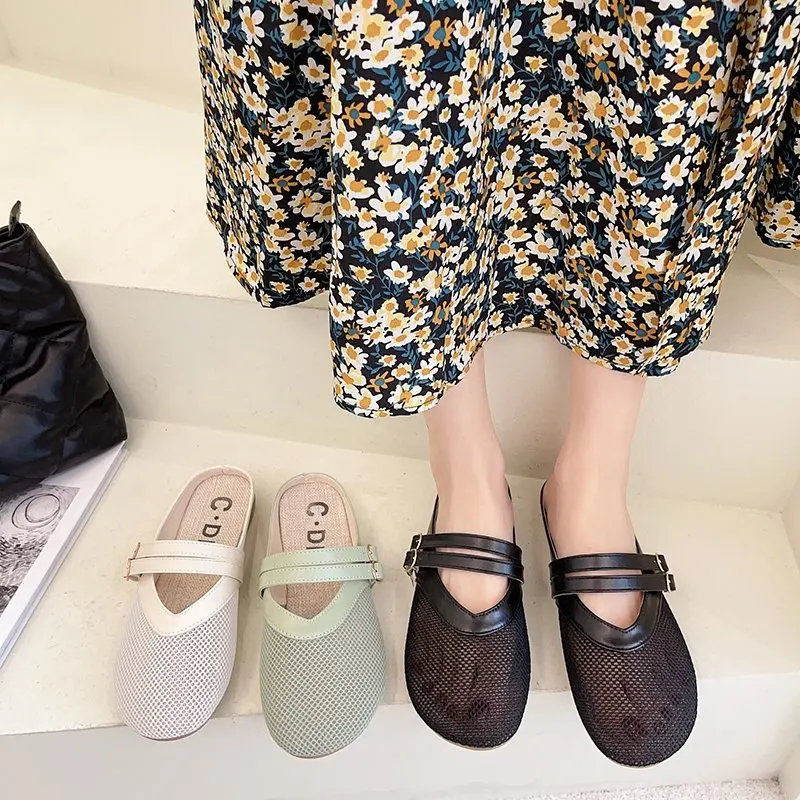 Shoes Women Slippers Summer Pantofle Loafers Low Slides Fashion Cover Toe Soft 2021 Luxury Flat Fabric Rubber Bonded Leather PU
Shoes Women Slippers Summer Pantofle Loafers Low Slides Fashion Cover Toe Soft 2021 Luxury Flat Fabric Rubber Bonded Leather PU