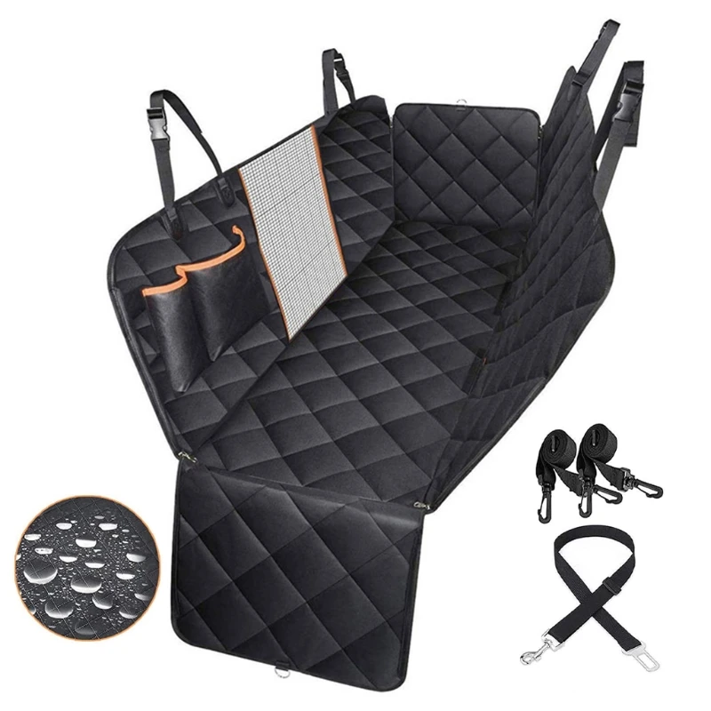S19Z Pet Fur Durable Pets Seat Covers with Oversized Accessory Pocket Mesh Window
S19Z Pet Fur Durable Pets Seat Covers with Oversized Accessory Pocket Mesh Window