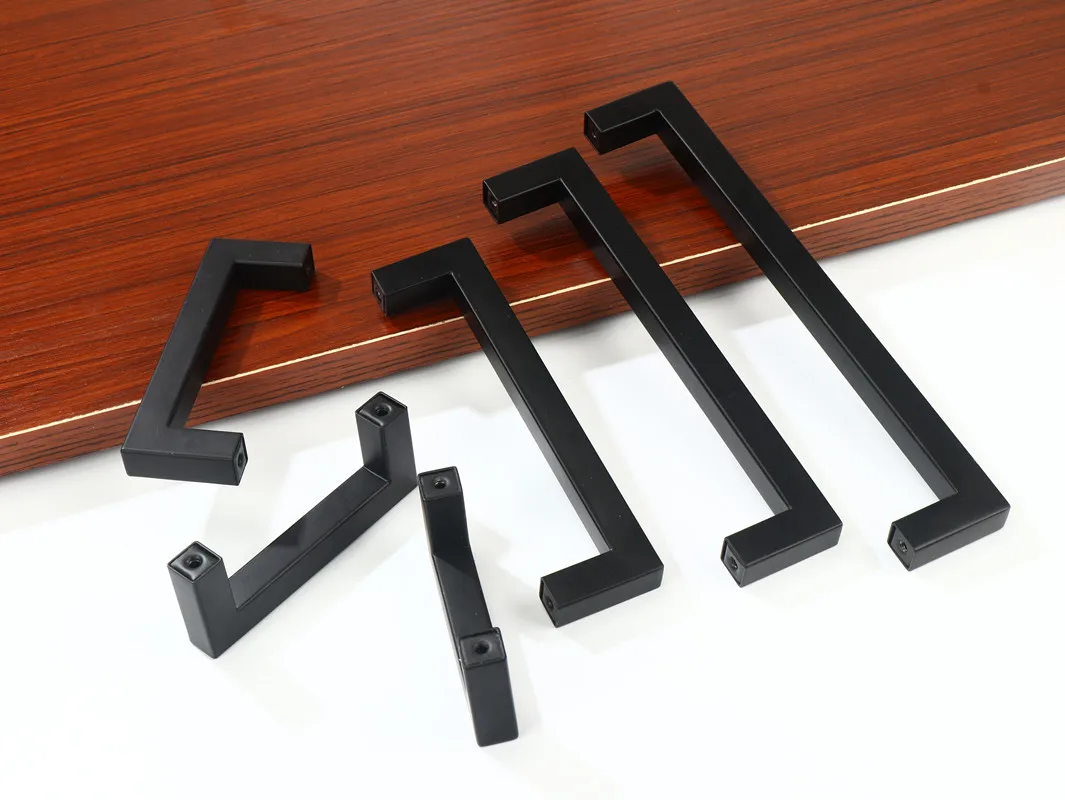 3-15Inch Black Cabinet Handles Stainless Steel Square Closet Drawer Cupboard Pulls Bathroom Door Knobs Furniture Kitchen Handle
3-15Inch Black Cabinet Handles Stainless Steel Square Closet Drawer Cupboard Pulls Bathroom Door Knobs Furniture Kitchen Handle