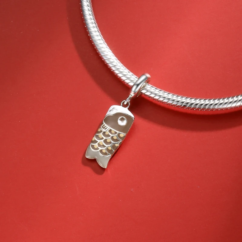 2021 New 925 Sterling Silver Charms Pendant Fashion Lucky Koi Brown Enamel Beaded for Bracelet Making Silver 925 Jewelry
2021 New 925 Sterling Silver Charms Pendant Fashion Lucky Koi Brown Enamel Beaded for Bracelet Making Silver 925 Jewelry