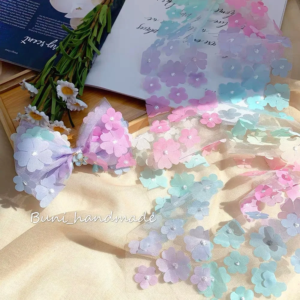 Gradient Color Three-dimensional Flower Mesh Embroidered Fabric Diy Wedding Dress Skirt
Gradient Color Three-dimensional Flower Mesh Embroidered Fabric Diy Wedding Dress Skirt