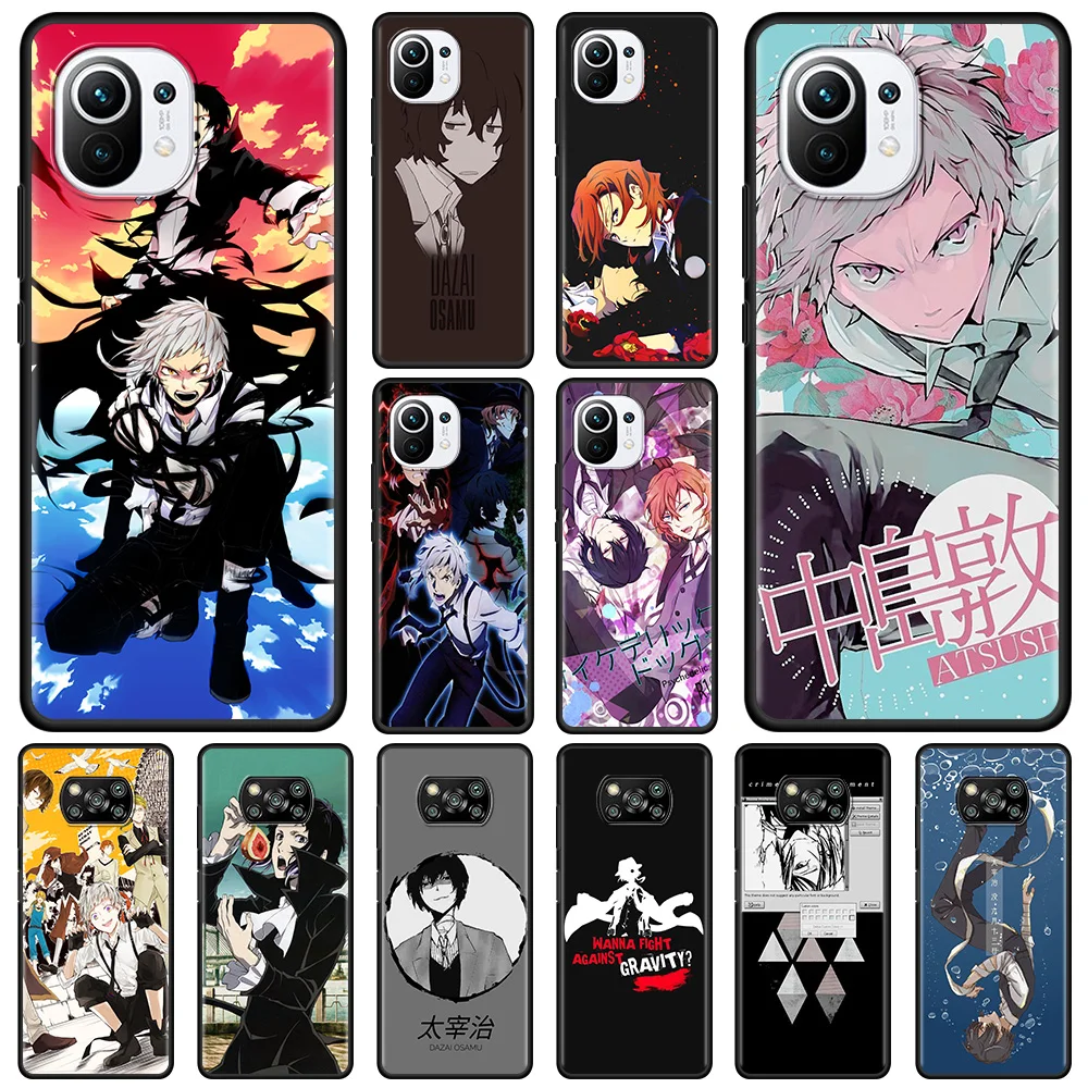 Case For Xiaomi Poco X3 NFC M3 Pro M3 F3 GT for mi Civi 9T 10T 11T Pro 11 Lite Note 10 Pro Lite Cover Anime Bungo Stray Dogs
Case For Xiaomi Poco X3 NFC M3 Pro M3 F3 GT for mi Civi 9T 10T 11T Pro 11 Lite Note 10 Pro Lite Cover Anime Bungo Stray Dogs