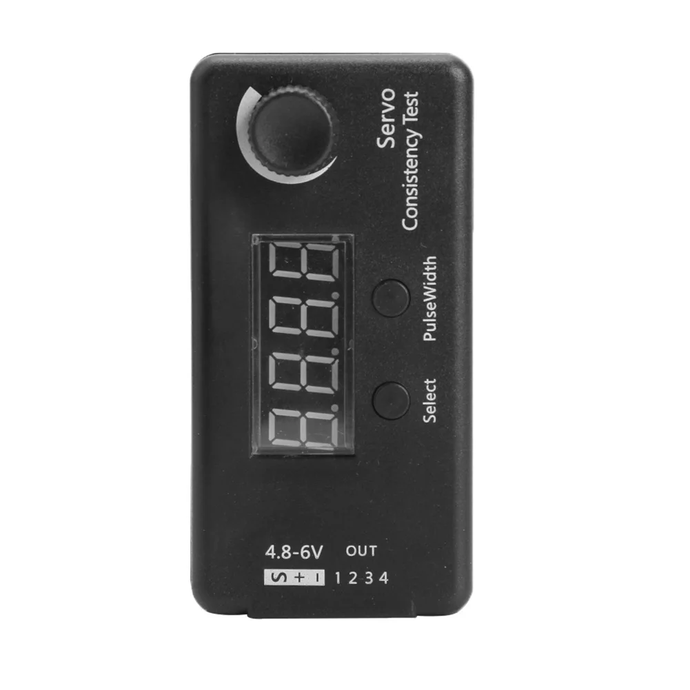 3 Modes Tool Parts For RC Helicopter Mini Steering Gear Measurement ESC Consistency Plastic Digital Servo Tester DC 4.8-6V
3 Modes Tool Parts For RC Helicopter Mini Steering Gear Measurement ESC Consistency Plastic Digital Servo Tester DC 4.8-6V