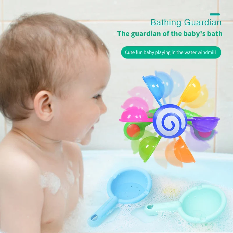 Summer Swimming Pool Games Mini Windmill Waterwheel Toddler Bathroom Bathtub Shower Toy Baby Bath Toys Play In Scoop Water
Summer Swimming Pool Games Mini Windmill Waterwheel Toddler Bathroom Bathtub Shower Toy Baby Bath Toys Play In Scoop Water