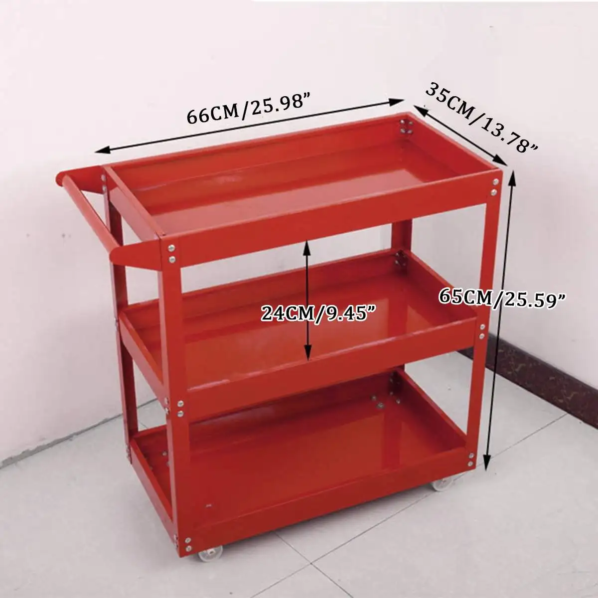 Rolling Steel Tool Cart 3-Tiers Tool Trolley Repair Cart Workshop Garage Storage Cabinet Organizer Hanging Hole Plate Parts Box
Rolling Steel Tool Cart 3-Tiers Tool Trolley Repair Cart Workshop Garage Storage Cabinet Organizer Hanging Hole Plate Parts Box