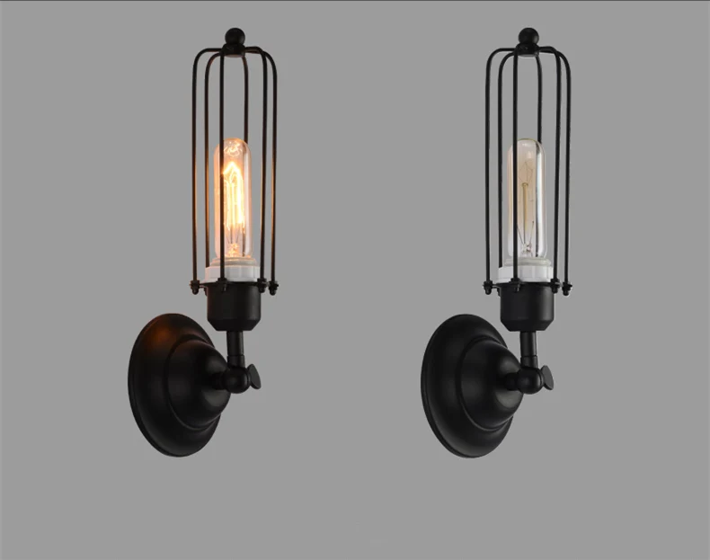 Настенные светильники в скандинавском стиле простой Лофт винтажный настенный