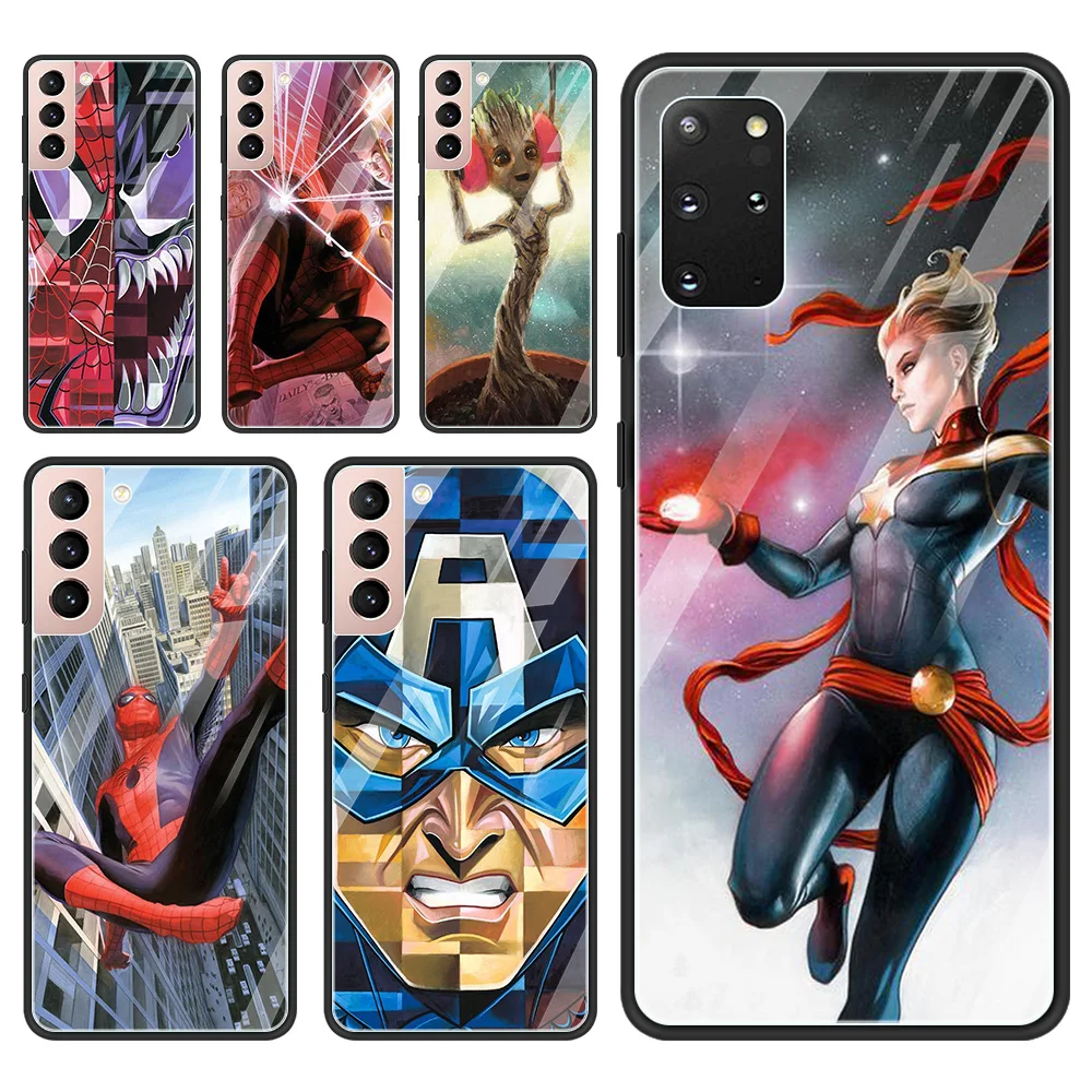 Glass Case For Samsung S21 S20 Ultra S21 S20 FE S10 S9 S8 Plus S10e S10Lite A70 A50 A40 A30 Fundas Spider-Man Venom - Marvel Art
Glass Case For Samsung S21 S20 Ultra S21 S20 FE S10 S9 S8 Plus S10e S10Lite A70 A50 A40 A30 Fundas Spider-Man Venom - Marvel Art
