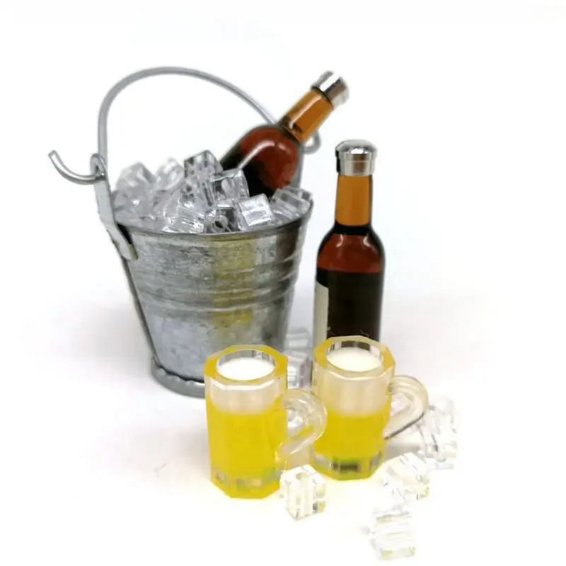 Cute DIY Miniature 1:6 Dollhouse Accessories Mini Simulation Ice Barrel Beer Wine Bottle Kitchen Pretend Play Toy 203E
Cute DIY Miniature 1:6 Dollhouse Accessories Mini Simulation Ice Barrel Beer Wine Bottle Kitchen Pretend Play Toy 203E