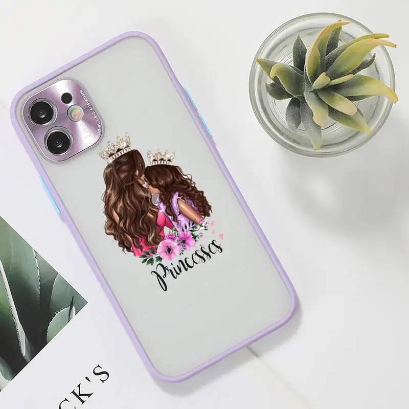 Mom and baby Phone Case For iPhone 12 11 Mini Pro XR XS Max 7 8 Plus X Matte transparent Purple Back Cover
Mom and baby Phone Case For iPhone 12 11 Mini Pro XR XS Max 7 8 Plus X Matte transparent Purple Back Cover